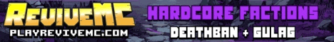 ReviveMC banner ReviveMC Minecraft server banner