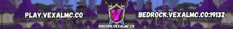 VexalMC banner VexalMC Minecraft server banner