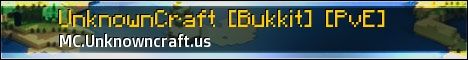 UnknownCraft banner UnknownCraft Minecraft server banner