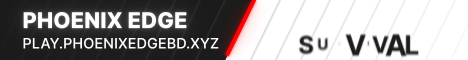 Phoenix Edge banner Phoenix Edge Minecraft server banner