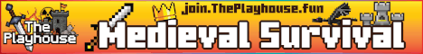 The Playhouse banner The Playhouse Minecraft server banner