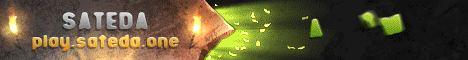 Sateda banner Sateda Minecraft server banner