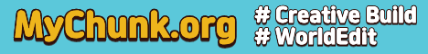 MyChunk banner MyChunk Minecraft server banner