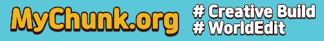 MyChunk banner MyChunk Minecraft server banner