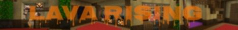 Lava Rising banner Lava Rising Minecraft server banner
