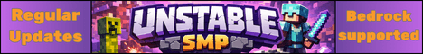 Unstable SMP Network banner Unstable SMP Network Minecraft server banner