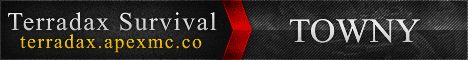 Terradax Survival banner Terradax Survival Minecraft server banner
