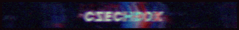 CzechBox banner CzechBox Minecraft server banner