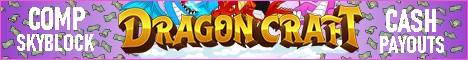 Dragoncraft banner Dragoncraft Minecraft server banner
