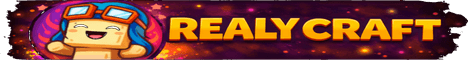 realyCraft banner realyCraft Minecraft server banner