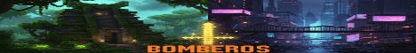 Bomberos banner Bomberos Minecraft server banner