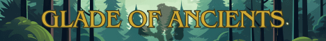 Glade of Ancients banner Glade of Ancients Minecraft server banner