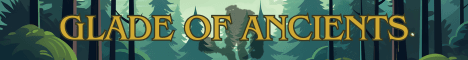 Glade of Ancients banner Glade of Ancients Minecraft server banner