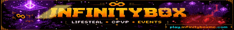 InfinityBox banner InfinityBox Minecraft server banner