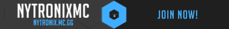 NytronixMC banner NytronixMC Minecraft server banner