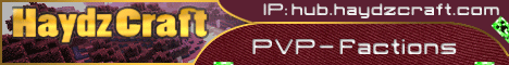 Haydzcraft Cloud Network banner Haydzcraft Cloud Network Minecraft server banner