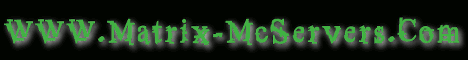 Matrix Vanilla Server banner Matrix Vanilla Server Minecraft server banner