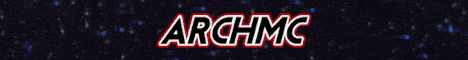 ArchMC banner ArchMC Minecraft server banner