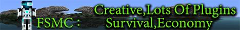 FSMC banner FSMC Minecraft server banner