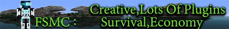 FSMC banner FSMC Minecraft server banner