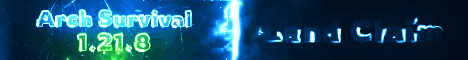 ArchSurvival banner ArchSurvival Minecraft server banner