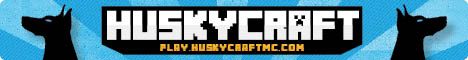 HuskyCraft banner HuskyCraft Minecraft server banner