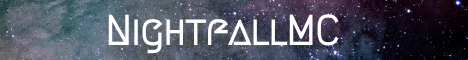 Nightfall banner Nightfall Minecraft server banner