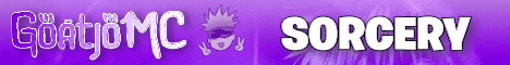 GoatjoMC banner GoatjoMC Minecraft server banner