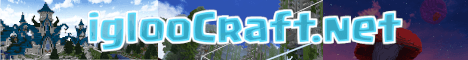 IglooCraft banner IglooCraft Minecraft server banner
