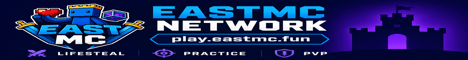 EastMC banner EastMC Minecraft server banner