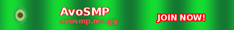 AvoSMP banner AvoSMP Minecraft server banner