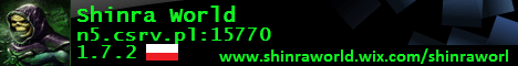 ShinraWorld banner ShinraWorld Minecraft server banner