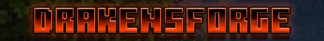 Drakensforge MC banner Drakensforge MC Minecraft server banner