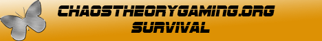 Chaos Theory Gaming banner Chaos Theory Gaming Minecraft server banner