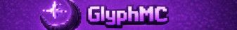 GlyphMC banner GlyphMC Minecraft server banner