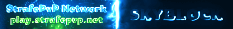 StrafePvP Network banner StrafePvP Network Minecraft server banner