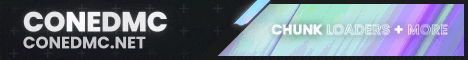 ConedMc banner ConedMc Minecraft server banner