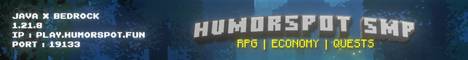 HumorSpot SMP banner HumorSpot SMP Minecraft server banner