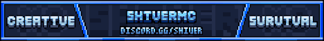 ShiverMC banner ShiverMC Minecraft server banner