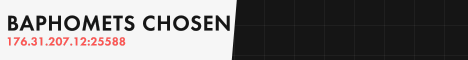 Baphomets Chosen banner Baphomets Chosen Minecraft server banner