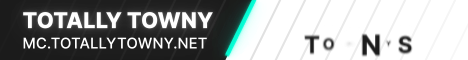 Totally Towny banner Totally Towny Minecraft server banner
