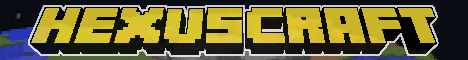 Hexuscraft banner Hexuscraft Minecraft server banner