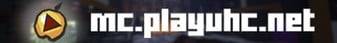 PlayUHC banner PlayUHC Minecraft server banner
