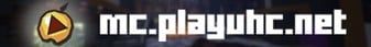 PlayUHC banner PlayUHC Minecraft server banner