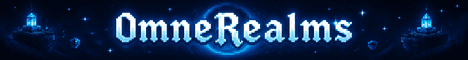OmneRealms banner OmneRealms Minecraft server banner
