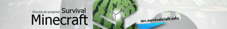 Survival Craft banner Survival Craft Minecraft server banner