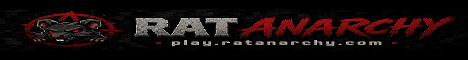 Rat Anarchy banner Rat Anarchy Minecraft server banner