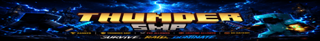 Thunder Smp banner Thunder Smp Minecraft server banner