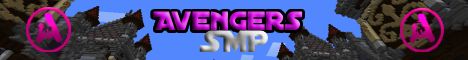AvengerSMP banner AvengerSMP Minecraft server banner