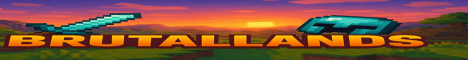 BrutalLands banner BrutalLands Minecraft server banner